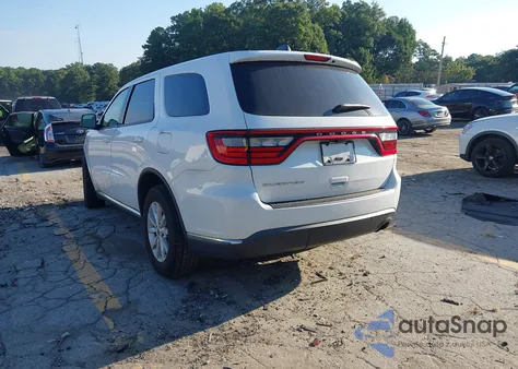 2020 Dodge Durango Sxt Rwd from USA, damaged, VIN 1C4RDHAG4LC214630